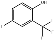 4-氟-2-(三氟甲基)苯酚 结构式