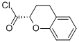 2H-1-Benzopyran-2-carbonylchloride,3,4-dihydro-,(2S)-(9CI) 结构式