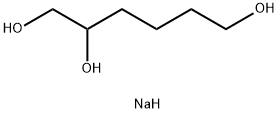 1,2,6-Tri(sodiooxy)hexane 结构式