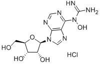 6-(1-HYDROXYGUANIDINO)PURINE RIBOSIDE*HY DROCHLORIDE 结构式