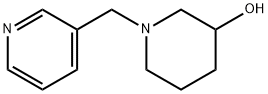 1-(吡啶-3-基甲基)哌啶-3-醇 结构式