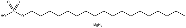 octadecyl hydrogen sulphate, magnesium salt  结构式