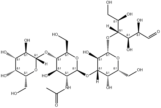 乳糖-N-新四糖 结构式