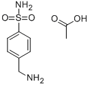 醋酸磺胺米隆 结构式
