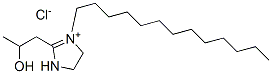 N-Tridecyl-2-methyl-2-hydroxyethylimidazolinium chloride 结构式