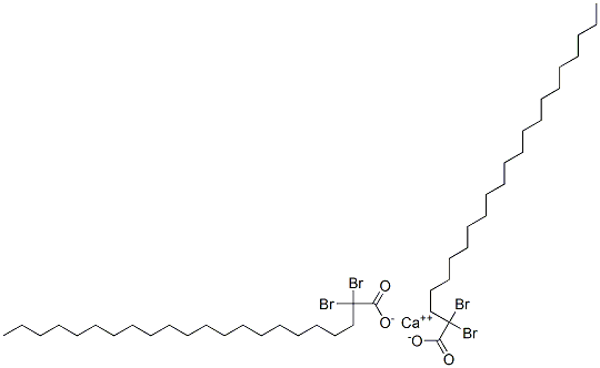calcium bis(dibromodocosanoate) 结构式