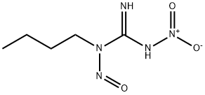 1-丁基-3-硝基-1-亚硝基胍 结构式