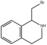 1-溴甲基-1,2,3,4-四氢异喹啉 结构式