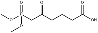 6-Dimethoxyphosphonyl-5-oxohexanoic acid, min. 95 % 结构式