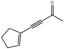 3-Butyn-2-one,4-(1-cyclopenten-1-yl)- 结构式