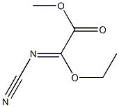 Acetic acid, (cyanoimino)ethoxy-, methyl ester (9CI) 结构式