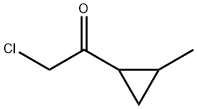 2-氯-1-(2-甲基环丙基)乙烷-1-酮 结构式