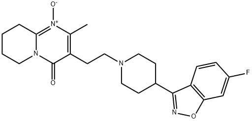 Risperidone PyriMidinone-N-oxide (Risperidone iMpurity) 结构式