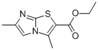 3,6-DIMETHYLIMIDAZO[2,1-B]THIAZOLE-2-CARBOXYLIC ACID ETHYL ESTER 结构式