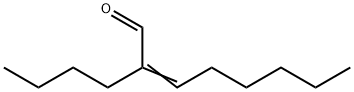 2-丁基-2-辛烯醛 结构式