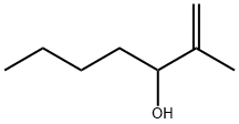 2-METHYL-1-HEPTEN-3-OL 结构式