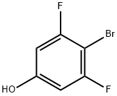4-溴-3,5-二氟苯酚 结构式