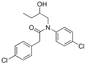 1-(N-di-(4'-chlorophenyl)acetamido)-2-butanol 结构式
