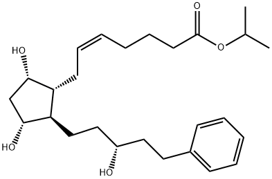 拉坦前列腺素 结构式