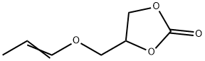 4-(1-PROPENYLOXYMETHYL)-1,3-DIOXOLAN-2-ONE 结构式