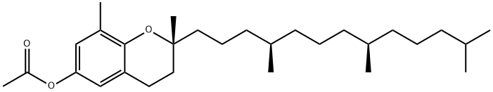 δ-Tocopherol Acetate 结构式