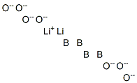 Boron lithium oxide (B4Li2O7), pentahydrate 结构式