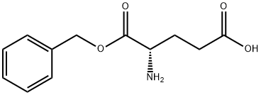 L-谷氨酸-alpha-苄酯 结构式