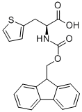 (S)-N-FMOC-2-噻吩丙氨酸 结构式