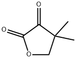 二氢-4,4-二甲基-2,3-呋喃二酮 结构式
