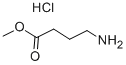 4-氨基丁酸甲酯盐酸盐 结构式