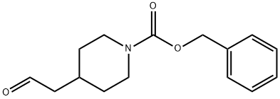 1-CBZ-4-哌啶乙醛 结构式