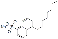 5-Octyl-1-naphthalenesulfonic acid sodium salt 结构式