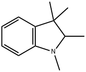 1,2,3,3-Tetramethyl-2,3-dihydro-1H-indole 结构式