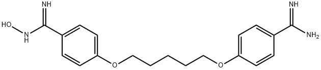 N-羟基潘他米丁 结构式