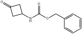 3-氧代环丁基氨基甲酸苄酯 结构式