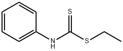 Phenyldithiocarbamic acid ethyl ester 结构式