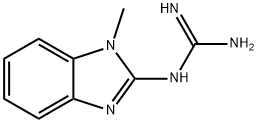 Guanidine, (1-methyl-1H-benzimidazol-2-yl)- (9CI) 结构式
