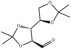 2,3:4,5-二异丙叉-D-阿拉伯糖 结构式