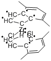 双(4,7-二甲基茚基)二氯化锆 结构式