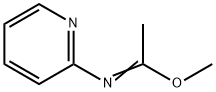 Ethanimidic acid, N-2-pyridinyl-, methyl ester (9CI) 结构式