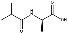 D-Alanine, N-(2-methyl-1-oxopropyl)- (9CI) 结构式