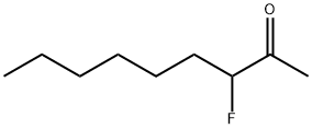 2-Nonanone,  3-fluoro- 结构式