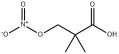 2,2-二甲基-3-(硝基氧基)丙酸 结构式
