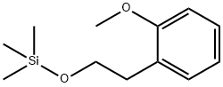 2-Methoxyphenylethyl trimethylsilyl ether 结构式