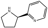 (R)-2-(吡咯烷-2-基)吡啶 结构式