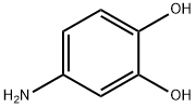 4-AMINOBENZENE-1,2-DIOL 结构式