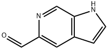 1H-PYRROLO[2,3-C]PYRIDINE-5-CARBALDEHYDE 结构式