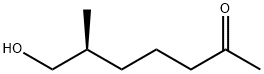 2-Heptanone, 7-hydroxy-6-methyl-, (S)- (9CI) 结构式