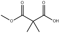 2,2-二甲基丙二酸单甲酯 结构式