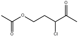 2-氯-3-氧代戊基乙酸酯 结构式